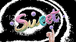 彩色Sweet图案设计