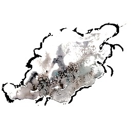 創(chuàng)意水墨畫透明素材水彩