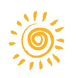 卡通手繪太陽png元素