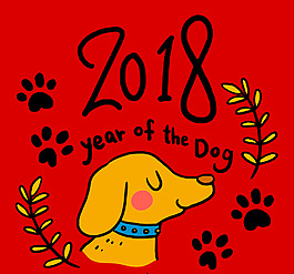 手繪中國新年海報(bào)