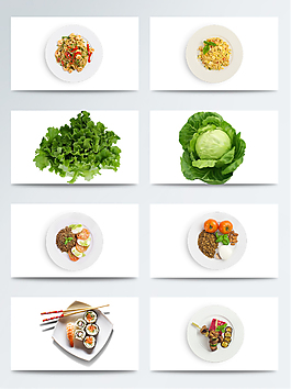 美味常見美食透明裝飾素材合集