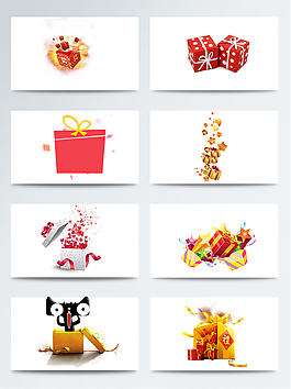 可愛(ài)黑色天貓角色透明裝飾素材合集