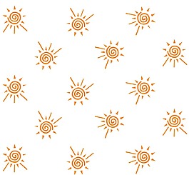 創(chuàng)意太陽壁紙png元素