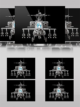 白光動感飛船視頻素材
