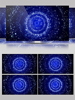 蓝色光束太阳视频素材