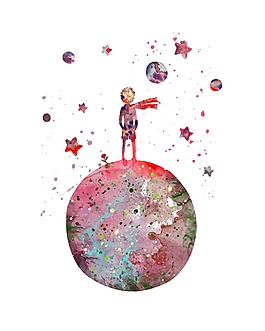 五彩童話星空圖案元素