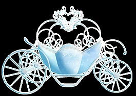 彩繪藍(lán)色童話汽車圖案
