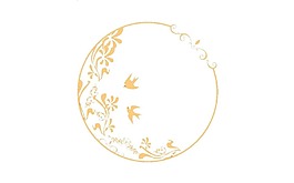 黃色中國(guó)風(fēng)裝飾畫png元素