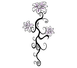 卡通白色花朵png元素
