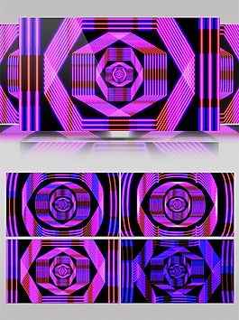 紫色梦幻光环动态视频素材