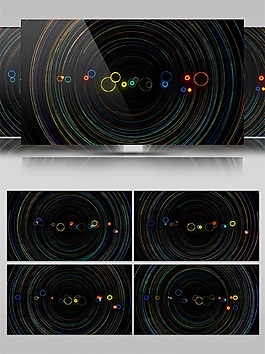 星球宇宙動態(tài)視頻素材