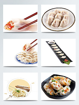 新年主題美味餃子圖片