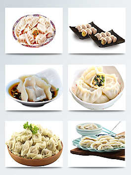 新年主題餃子實物圖片