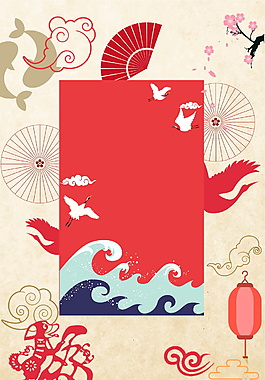狗年新春海報(bào)背景設(shè)計(jì)