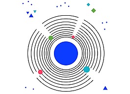 卡通半圓圓球png元素