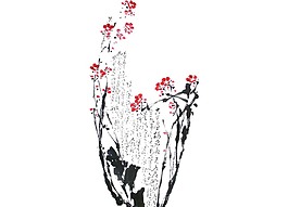 中國水墨畫png元素