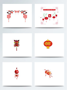 中國元素紅燈籠素材