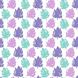 彩色楓葉浪漫背景素材