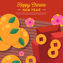 創(chuàng)意狗年新年快樂海報設(shè)計