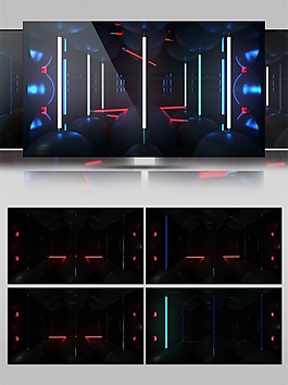 酒吧光束舞臺(tái)視頻素材