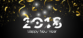 2018黑金創(chuàng)意背景