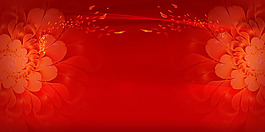 2018年會(huì)紅色大氣企業(yè)邀請(qǐng)函廣告