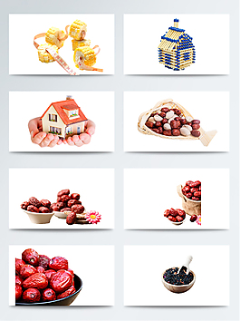 簡單裝飾房子食材透明素材合集