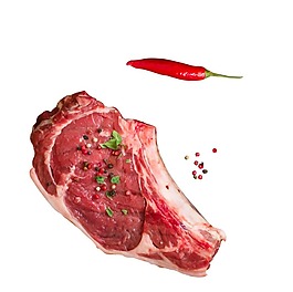 辣椒胡椒腌制生肉png元素