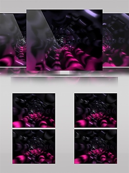 紫色光束隧道視頻素材