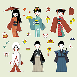 趣味日本人偶插畫