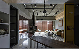 新中式簡約風(fēng)格客廳裝修效果圖