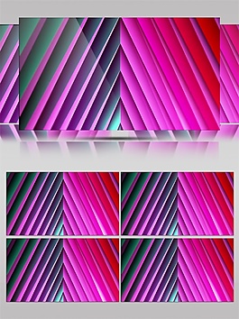 紫色排列光束視頻素材