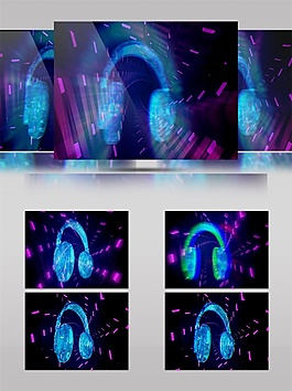 藍光迷幻宇宙動態(tài)視頻素材