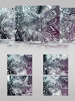 白色迷幻星際動態(tài)視頻素材