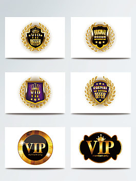 金色立體VIP邊框