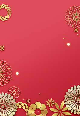 2018年狗年3D喜慶海報(bào)