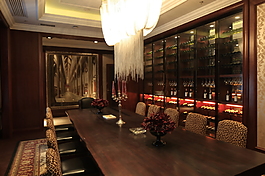 简约餐厅方形吊顶工装效果图