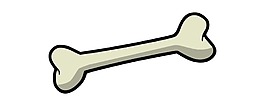 卡通骨頭png元素