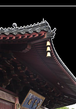 中式古建筑屋檐