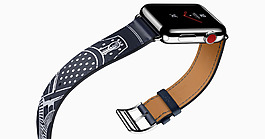 高檔皮質(zhì)電子手表jpg素材