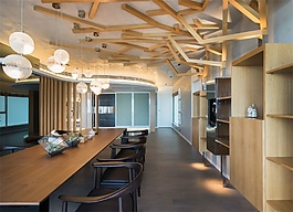 藝術讀書閱覽室裝修效果圖