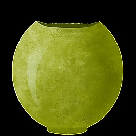 蘋果綠擺設(shè)品PNG透明素材