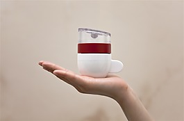 小巧辦公專用的創意咖啡機jpg