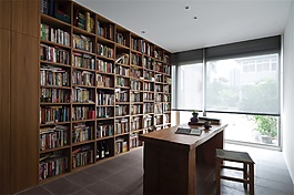 簡約書房窗戶裝修效果圖