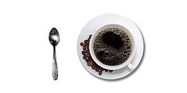 白色茶杯盘子png元素