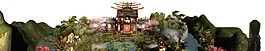 游戲動(dòng)漫庭院png元素