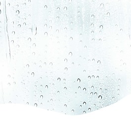 白色玻璃雨滴png元素