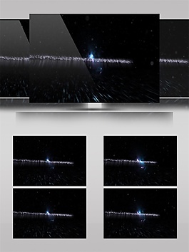 白色星际光束动态视频素材
