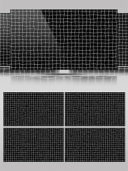 白色光束網(wǎng)格動態(tài)視頻素材