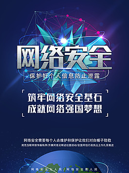 網(wǎng)絡安全宣傳海報